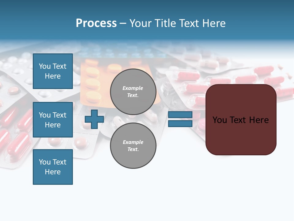 Health Blue Narcotic PowerPoint Template