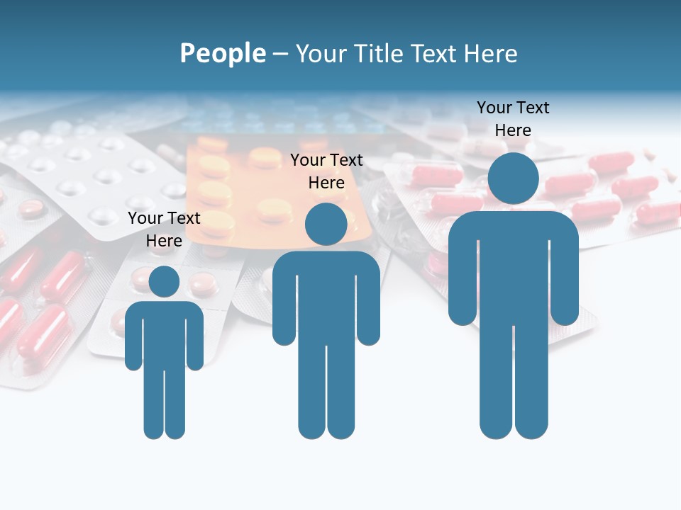 Health Blue Narcotic PowerPoint Template