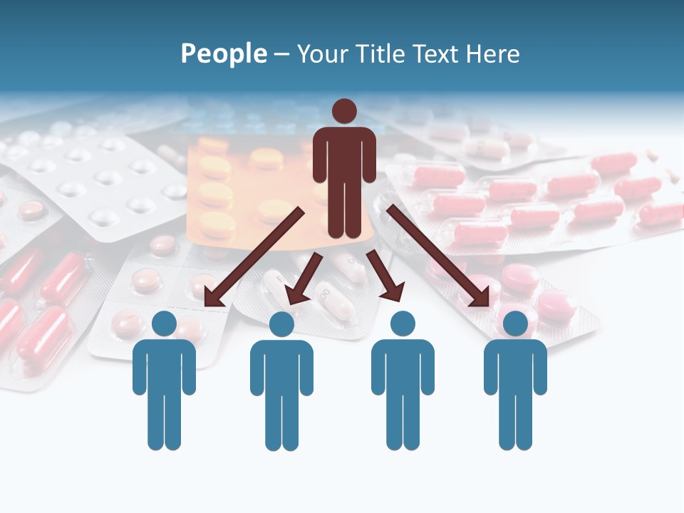 Health Blue Narcotic PowerPoint Template