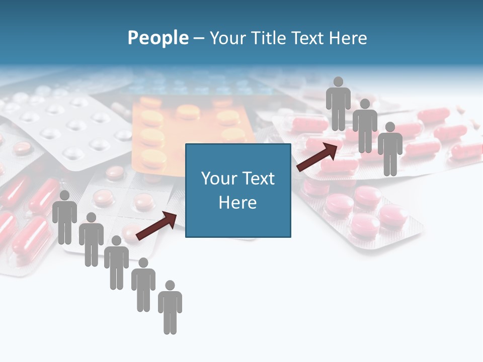 Health Blue Narcotic PowerPoint Template