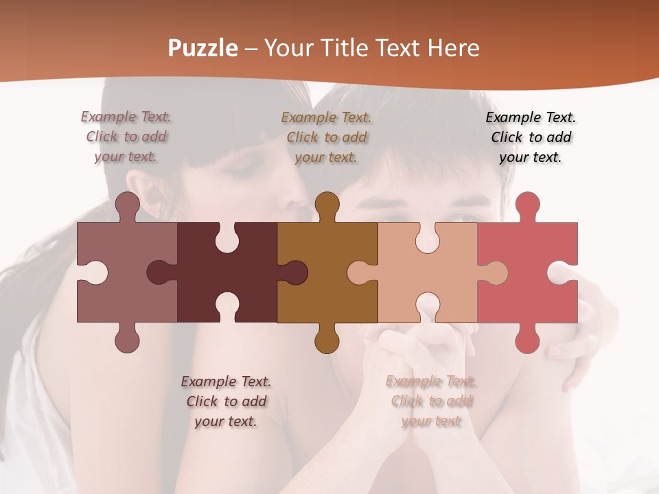 Sadness Conflict Female PowerPoint Template