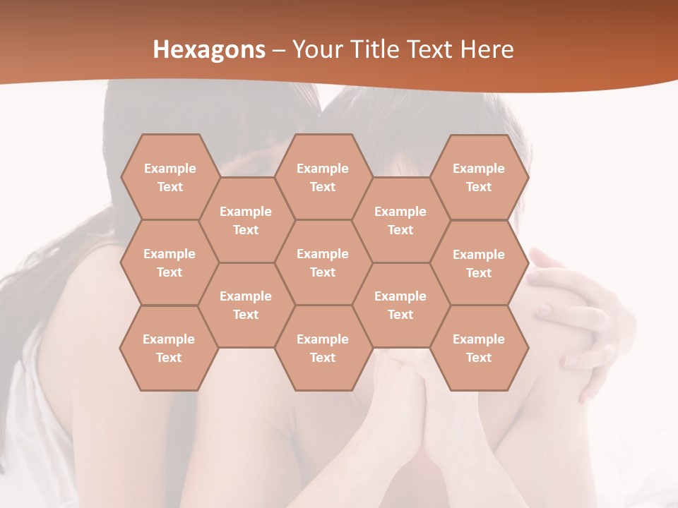 Sadness Conflict Female PowerPoint Template