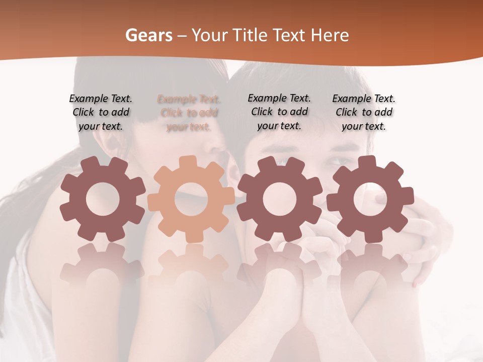 Sadness Conflict Female PowerPoint Template