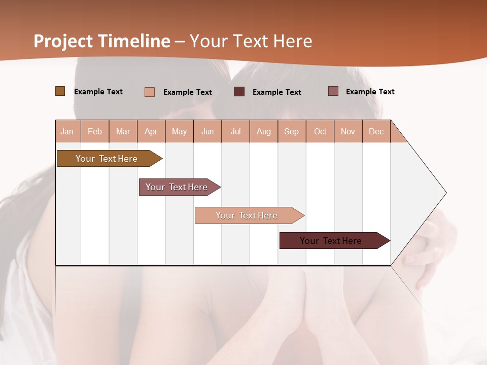 Sadness Conflict Female PowerPoint Template