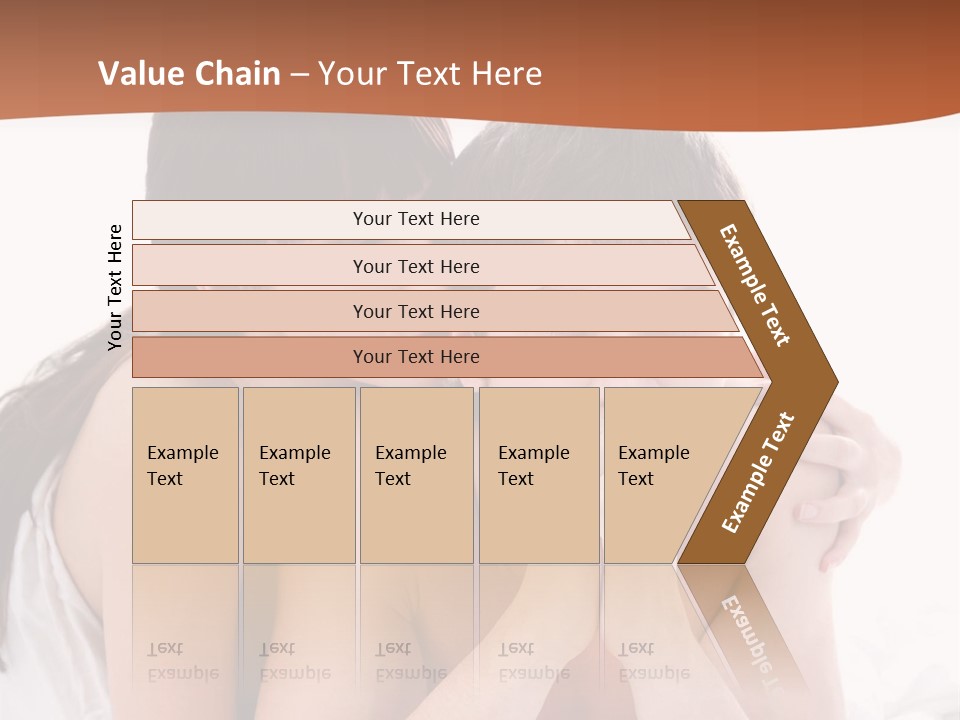 Sadness Conflict Female PowerPoint Template