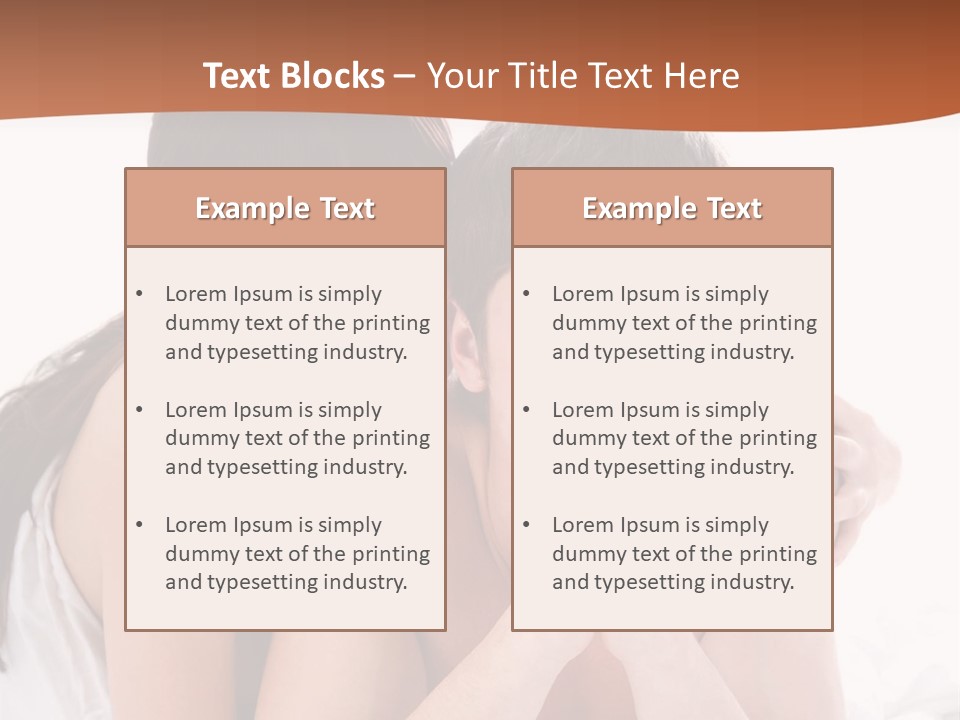 Sadness Conflict Female PowerPoint Template