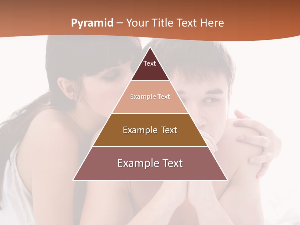 Sadness Conflict Female PowerPoint Template