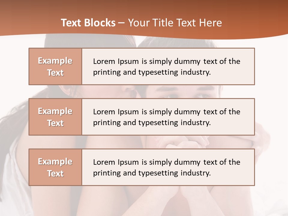 Sadness Conflict Female PowerPoint Template