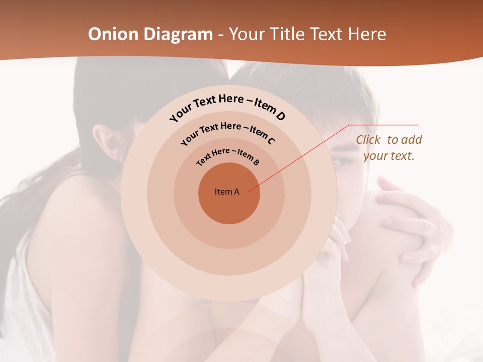 Sadness Conflict Female PowerPoint Template