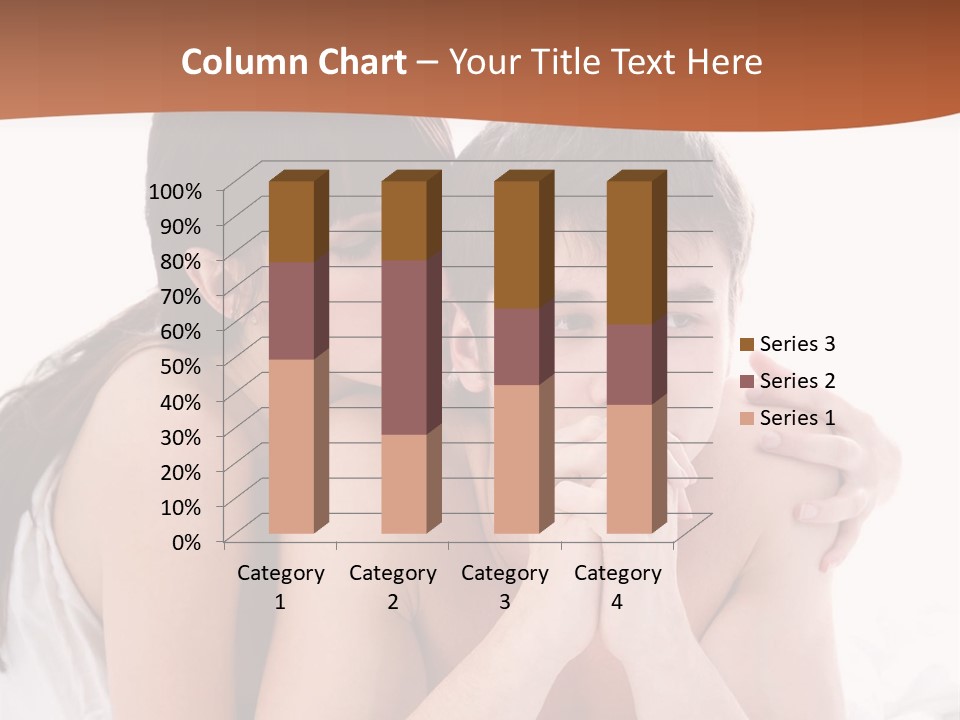 Sadness Conflict Female PowerPoint Template