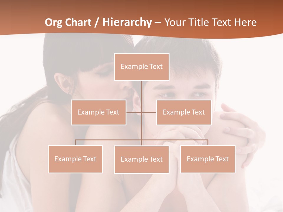 Sadness Conflict Female PowerPoint Template