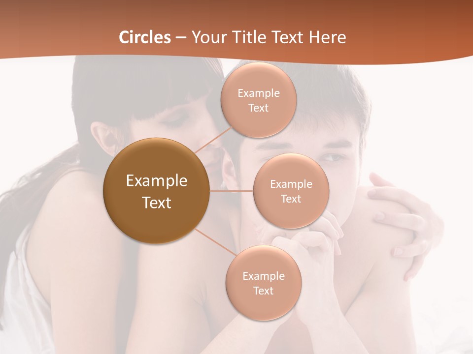 Sadness Conflict Female PowerPoint Template