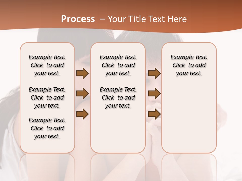 Sadness Conflict Female PowerPoint Template