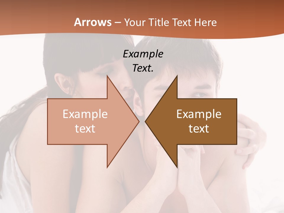 Sadness Conflict Female PowerPoint Template