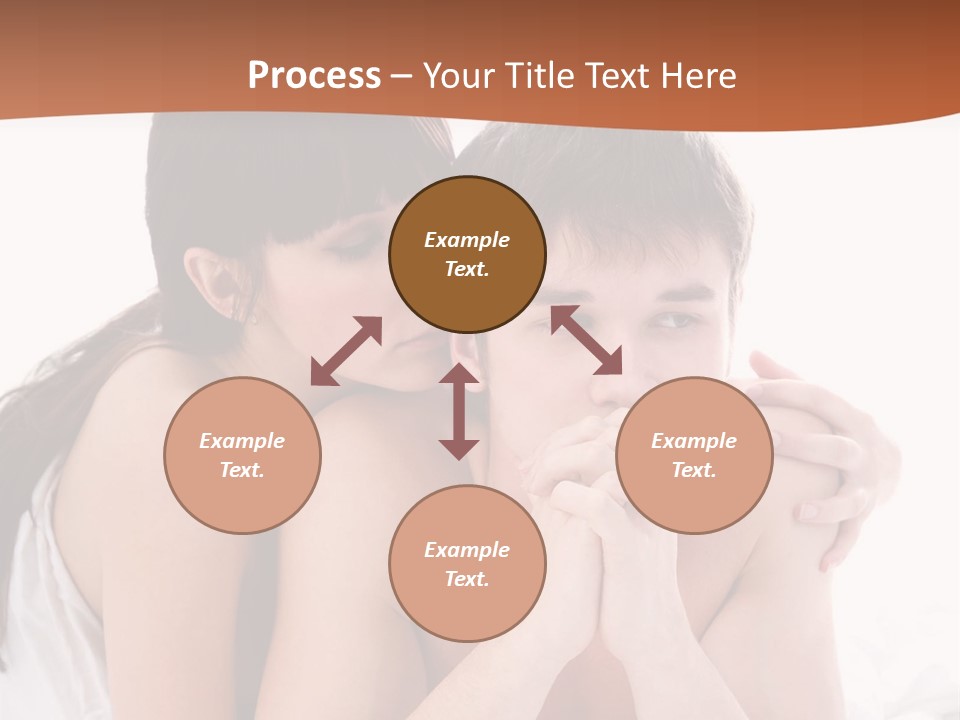 Sadness Conflict Female PowerPoint Template
