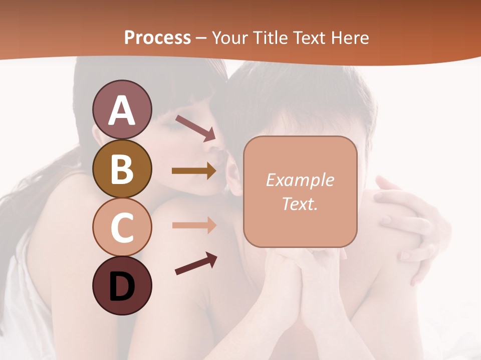 Sadness Conflict Female PowerPoint Template