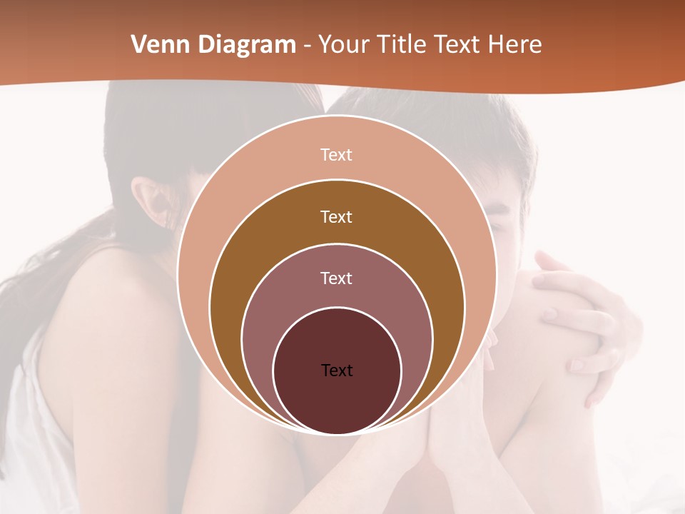 Sadness Conflict Female PowerPoint Template
