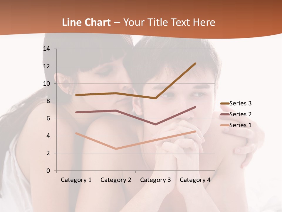 Sadness Conflict Female PowerPoint Template