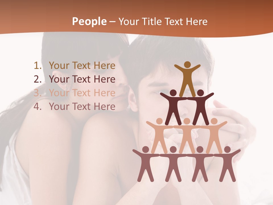 Sadness Conflict Female PowerPoint Template