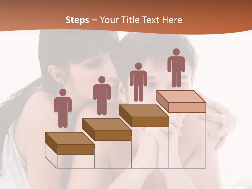 Sadness Conflict Female PowerPoint Template