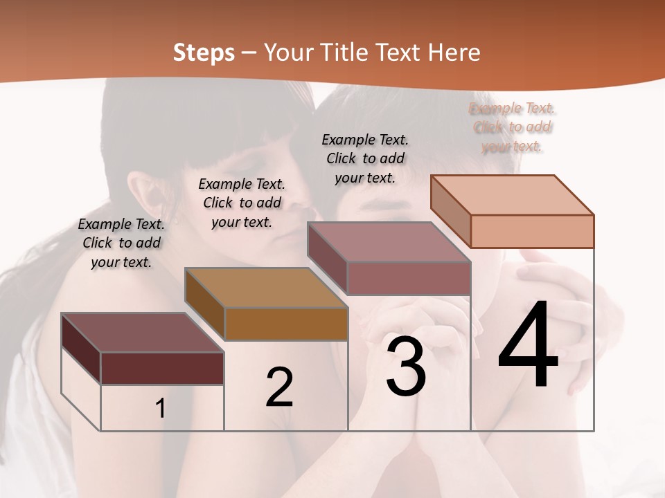 Sadness Conflict Female PowerPoint Template