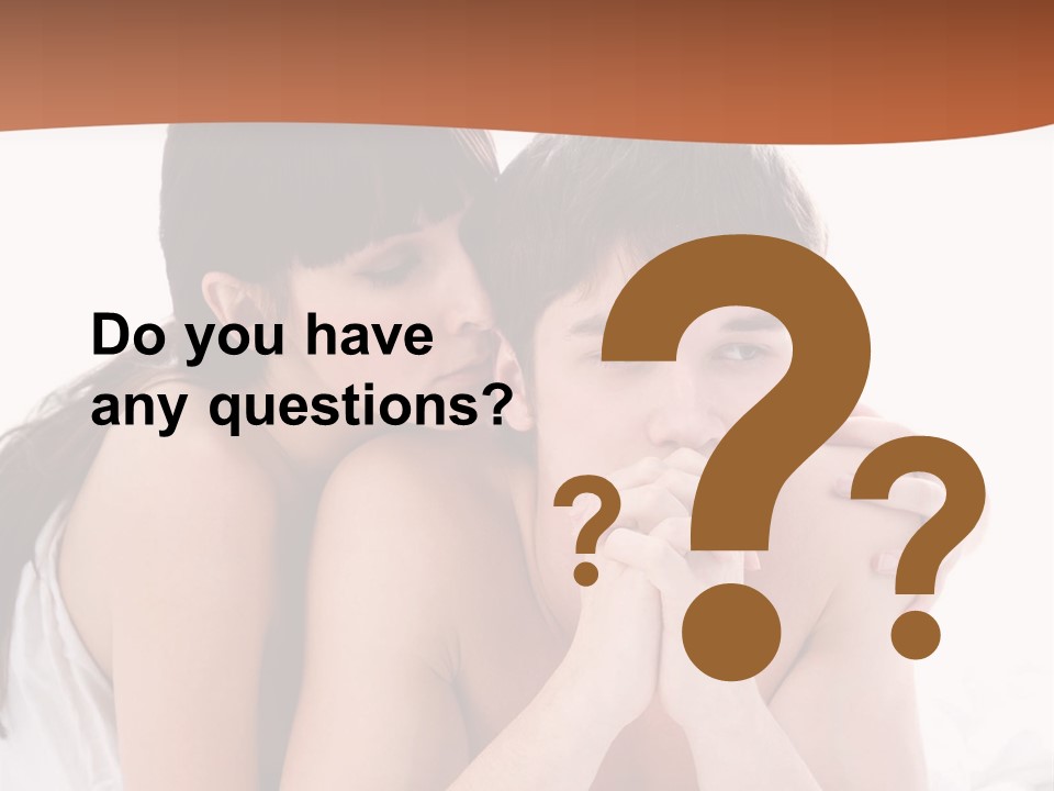 Sadness Conflict Female PowerPoint Template