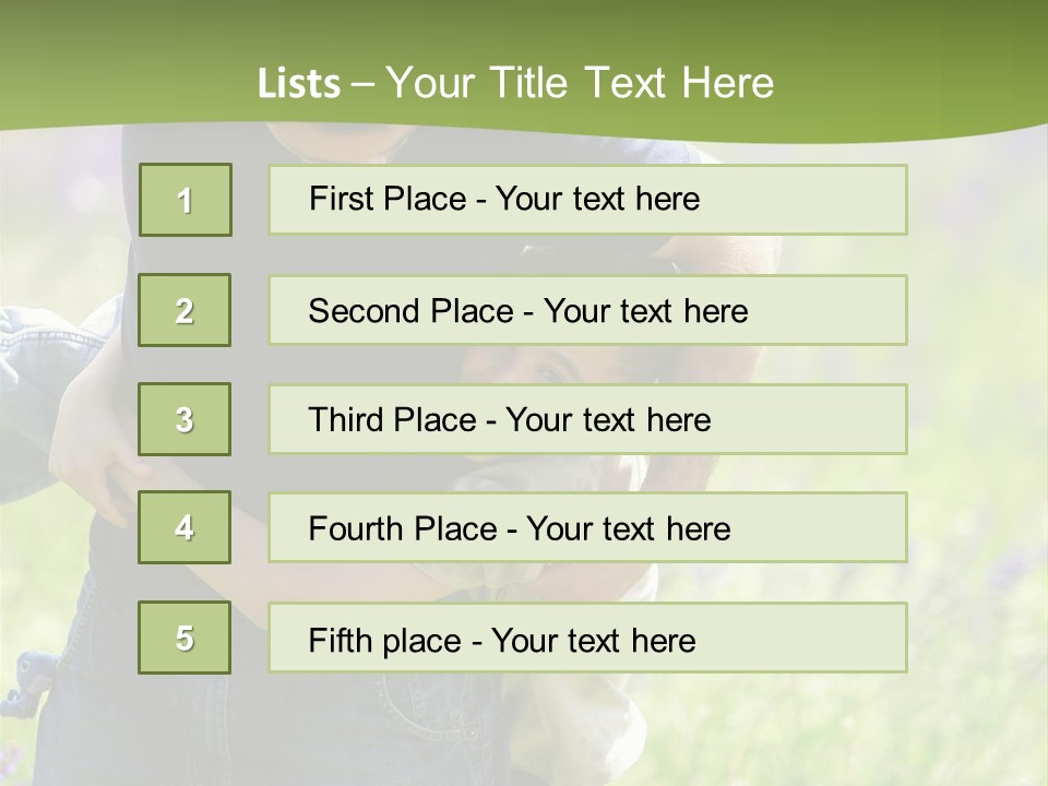 Stuck Man Arms PowerPoint Template
