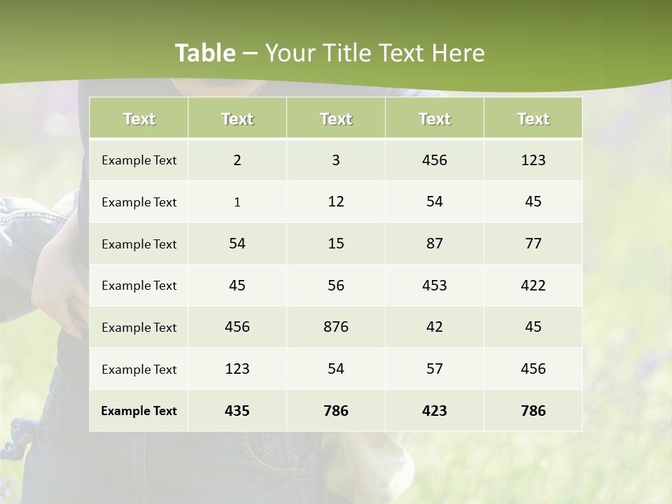 Stuck Man Arms PowerPoint Template