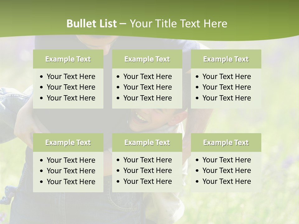 Stuck Man Arms PowerPoint Template