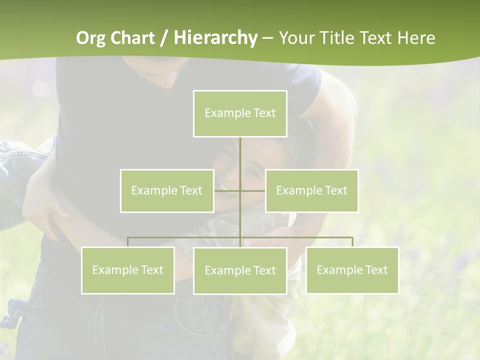 Stuck Man Arms PowerPoint Template