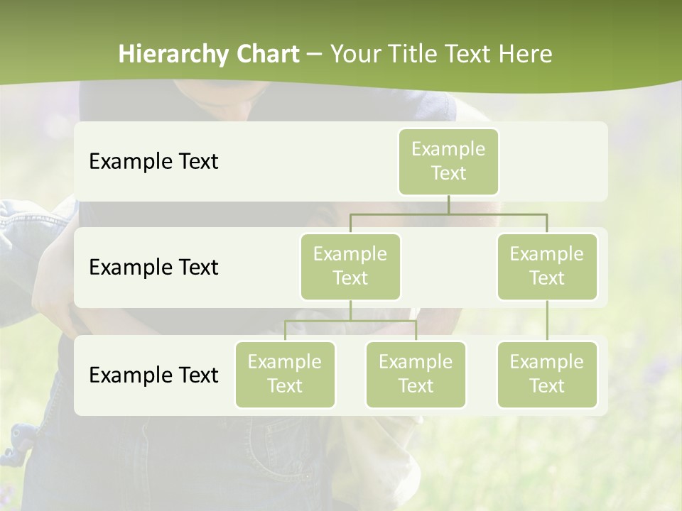 Stuck Man Arms PowerPoint Template