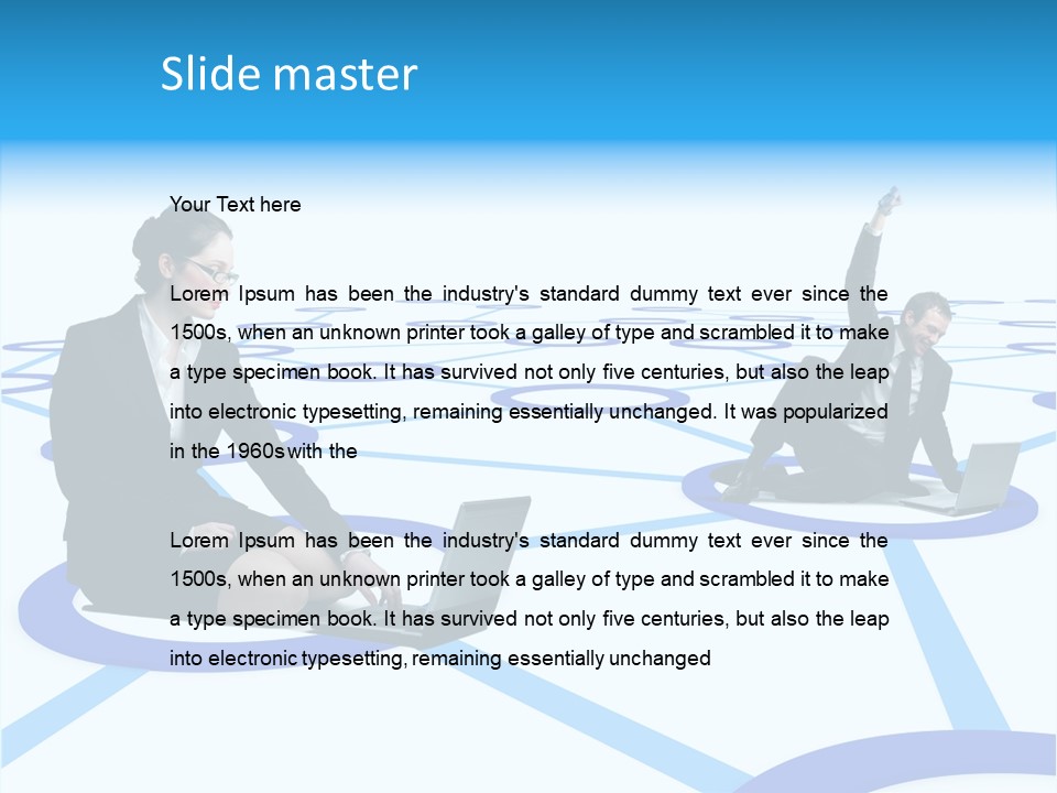 Call Communication Online PowerPoint Template