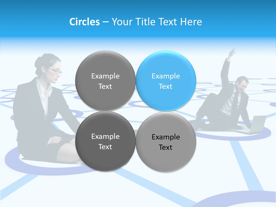 Call Communication Online PowerPoint Template