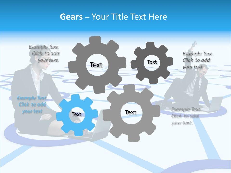 Call Communication Online PowerPoint Template