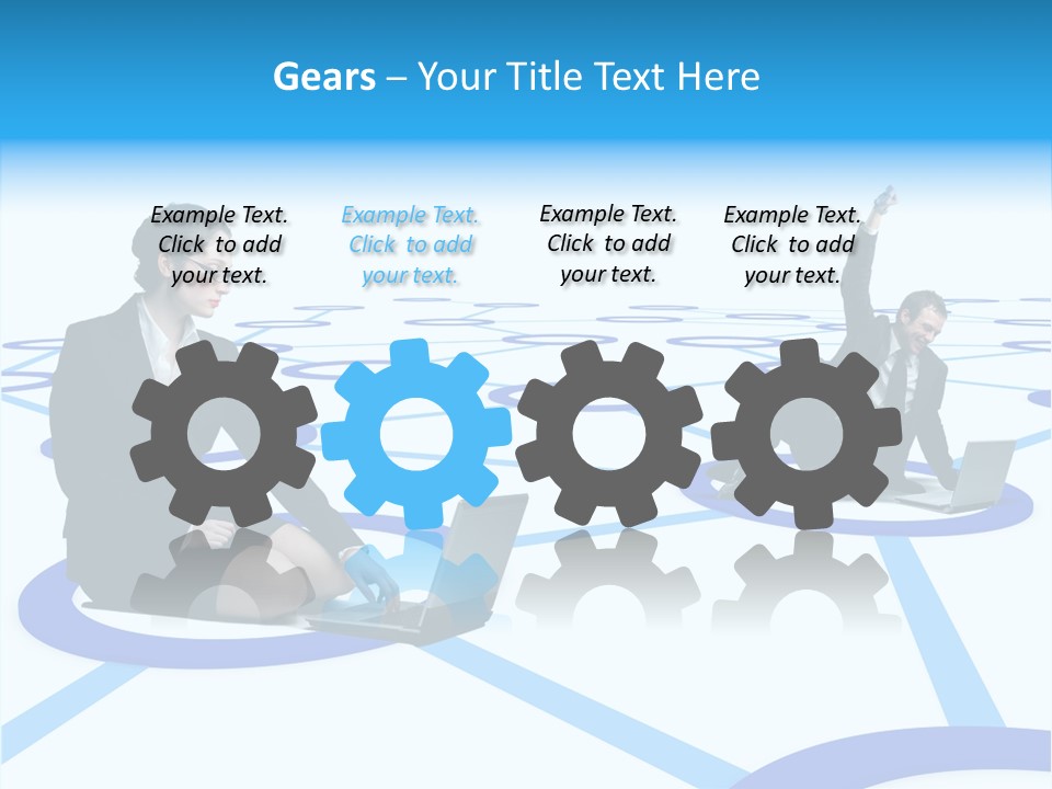 Call Communication Online PowerPoint Template