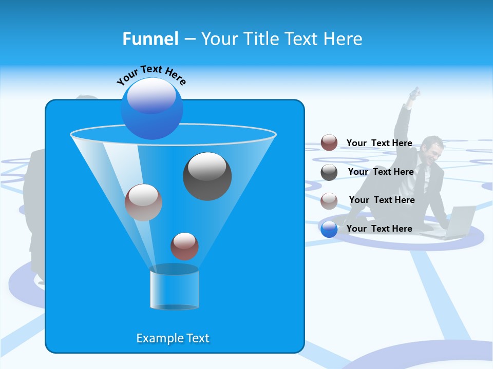 Call Communication Online PowerPoint Template
