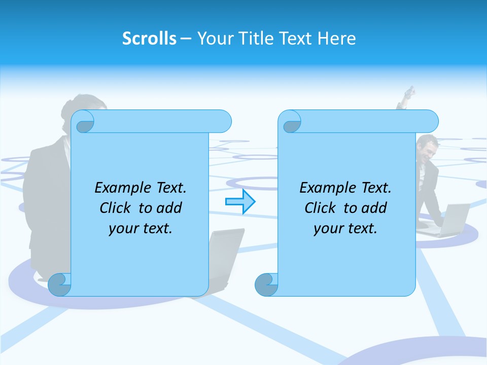 Call Communication Online PowerPoint Template