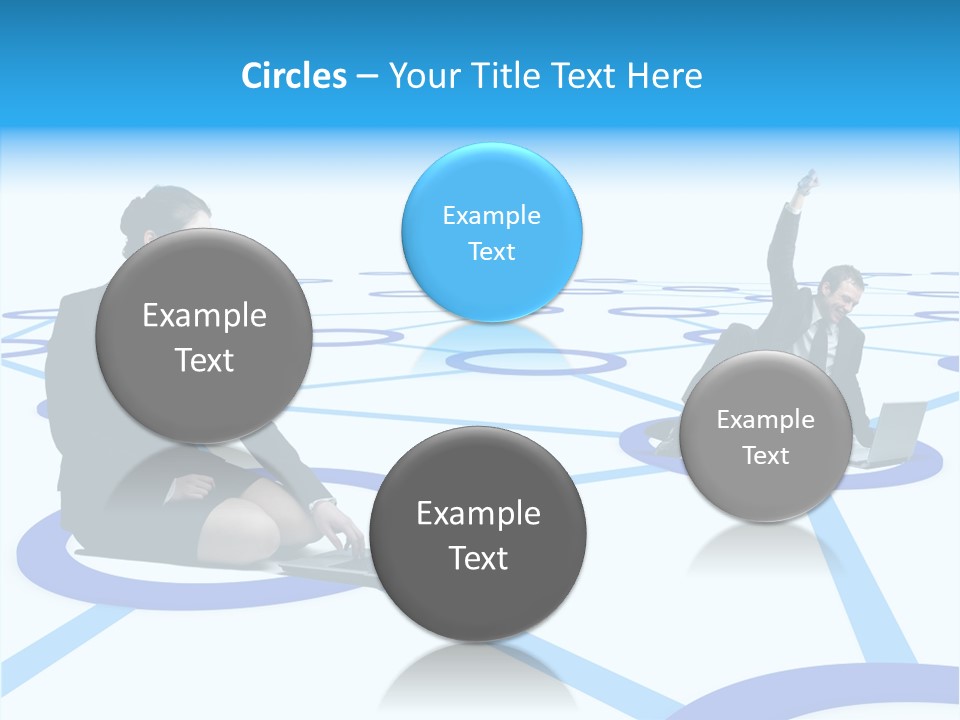 Call Communication Online PowerPoint Template