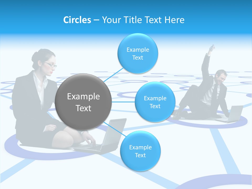 Call Communication Online PowerPoint Template