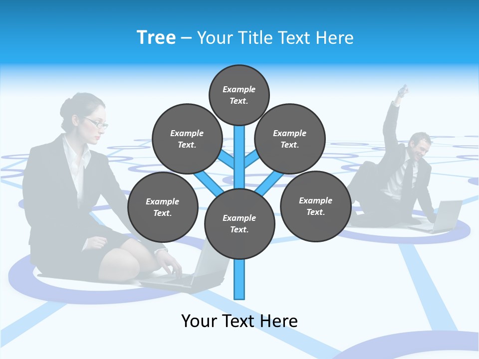 Call Communication Online PowerPoint Template