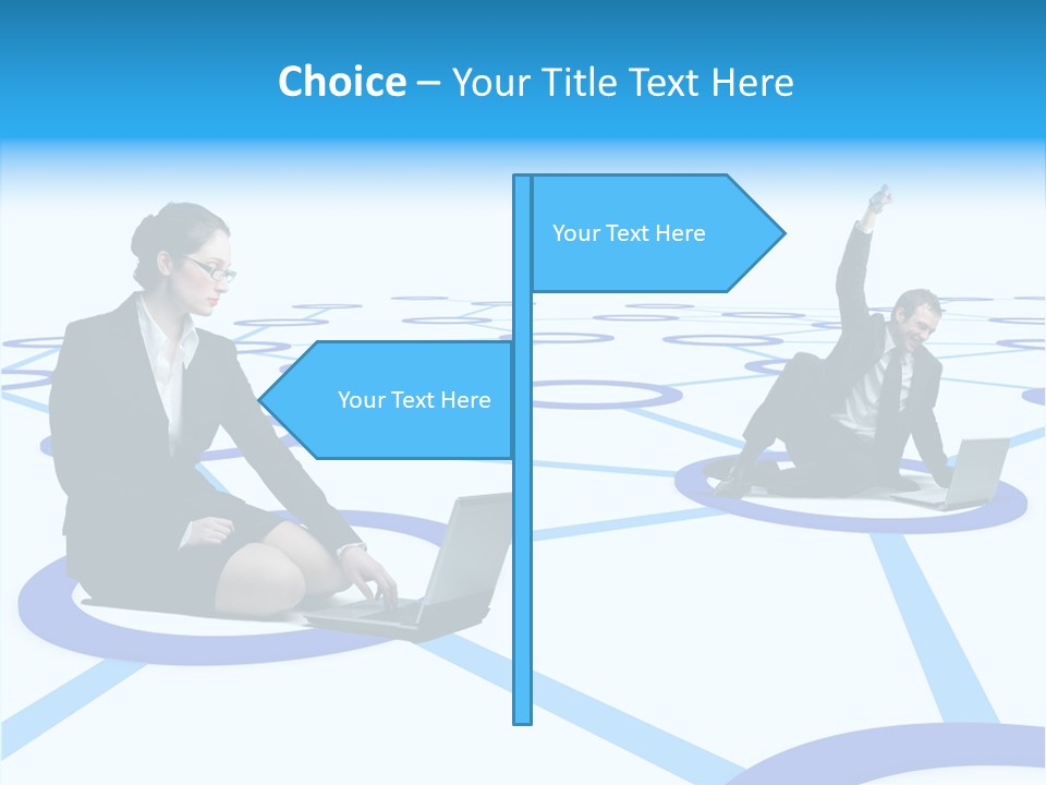 Call Communication Online PowerPoint Template
