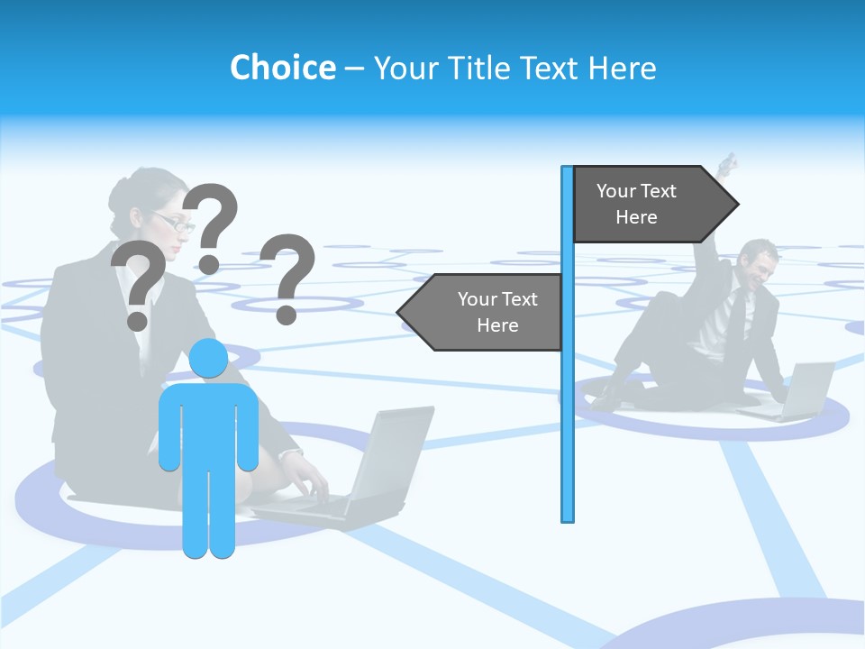Call Communication Online PowerPoint Template