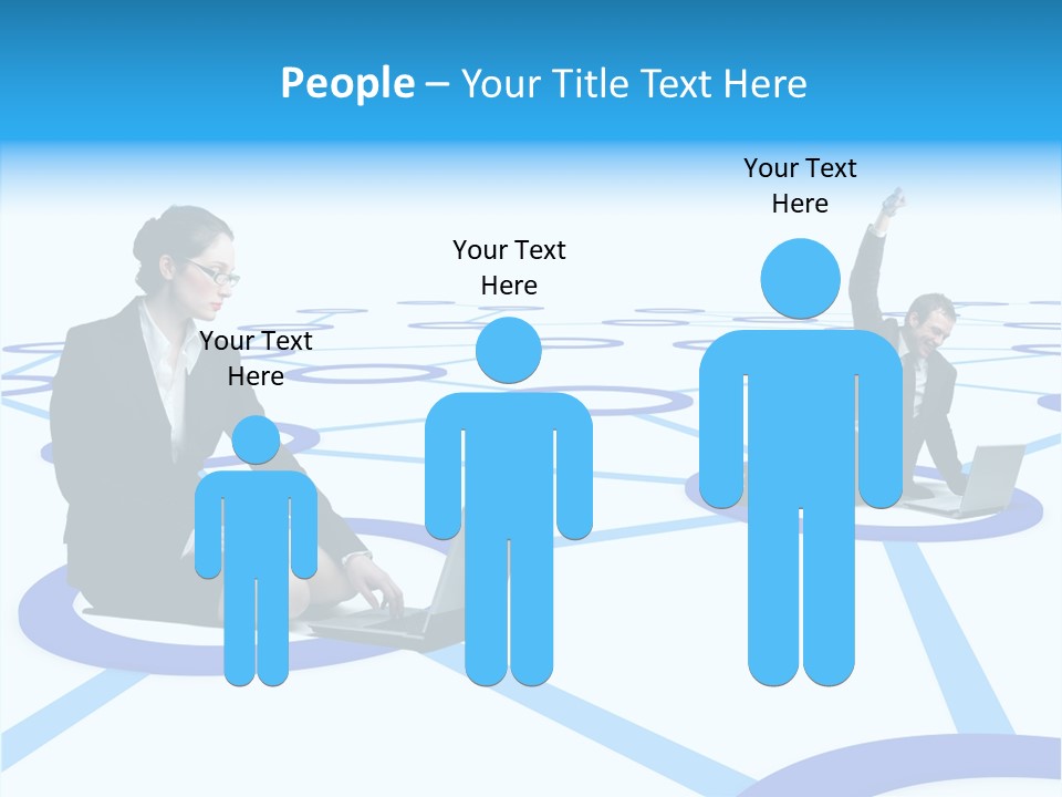 Call Communication Online PowerPoint Template