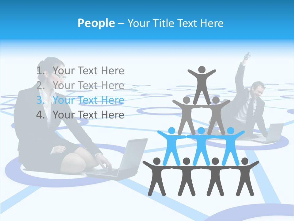 Call Communication Online PowerPoint Template