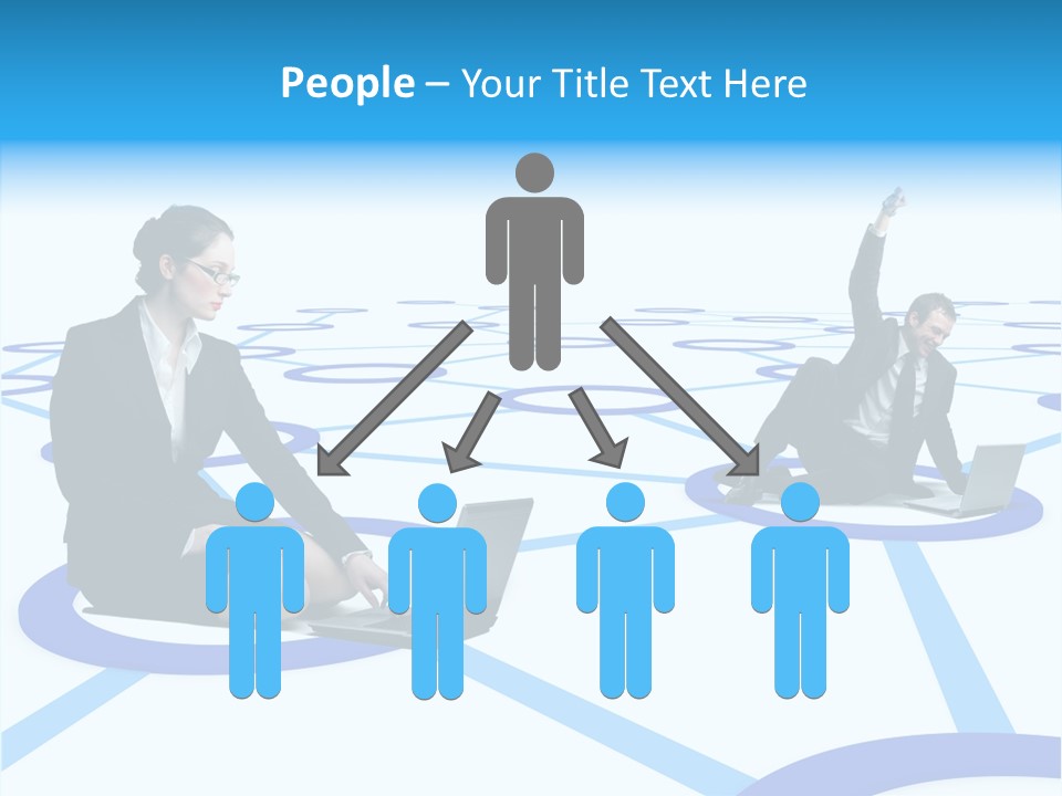 Call Communication Online PowerPoint Template