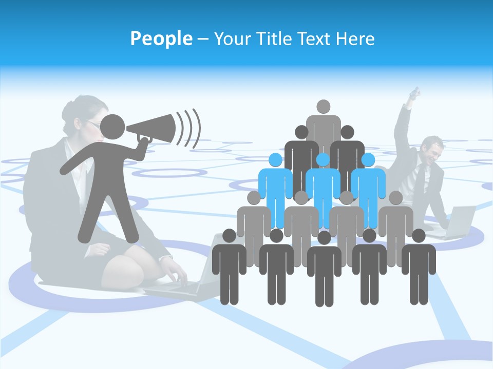 Call Communication Online PowerPoint Template