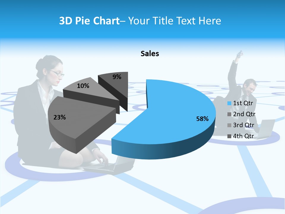 Call Communication Online PowerPoint Template