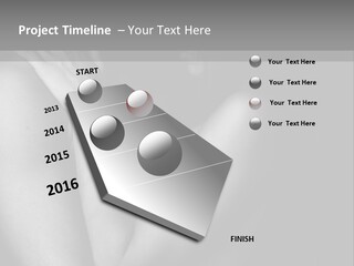 Room Flat Furniture PowerPoint Template