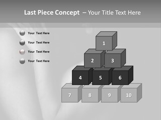Room Flat Furniture PowerPoint Template