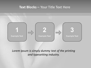 Room Flat Furniture PowerPoint Template